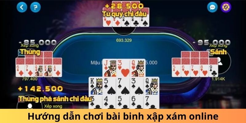 Chi tiết hướng dẫn chơi bài binh xập xám online từ JBO